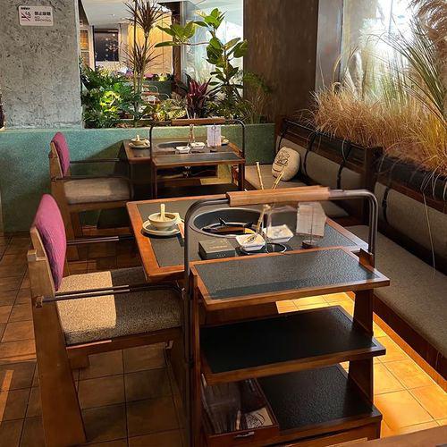 济南市岩板餐桌火锅桌 - 厂家